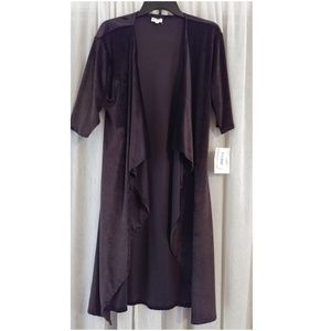 NWT Small LuLaRoe Black Velvet Shirley